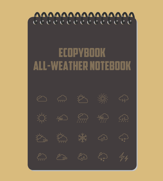EcopyBook  All-Weather Notebook  BestCoast Outfitters 