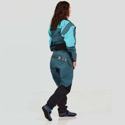   Women's Axiom GORE-TEX Pro Dry Suit Mediterranea/Aqua  BestCoast Outfitters 