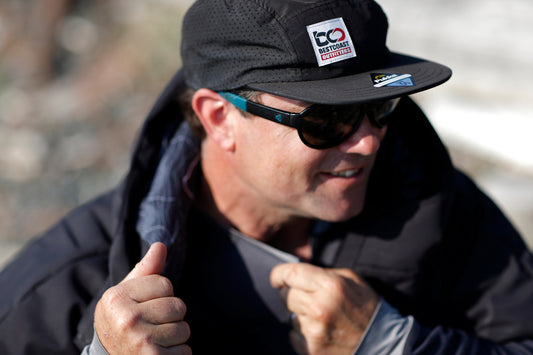 BCO logo hat black for kayakers