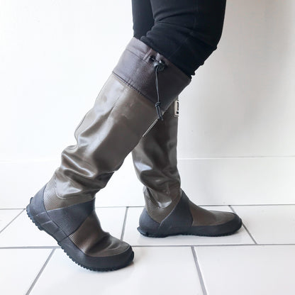 WBSJ Rain Boots Brown