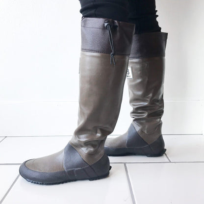 WBSJ Rain Boots Brown