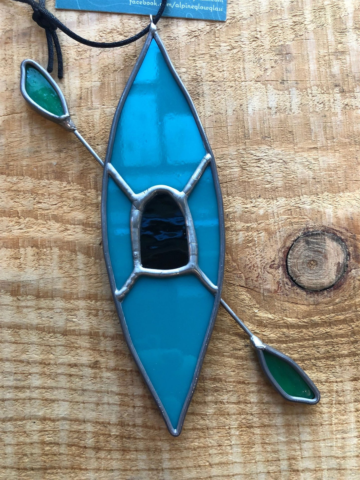   Kayak Glass Ornament  BestCoast Outfitters 