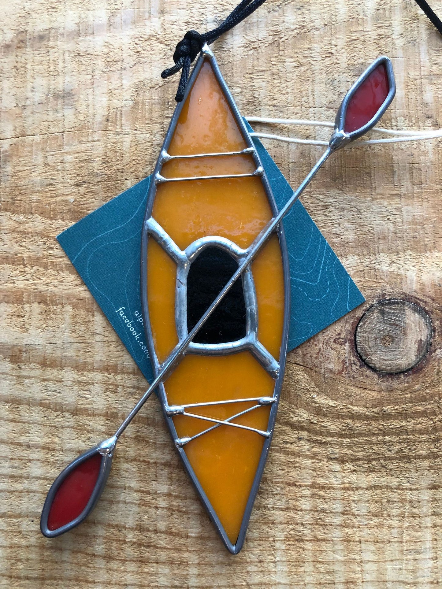   Kayak Glass Ornament  BestCoast Outfitters 