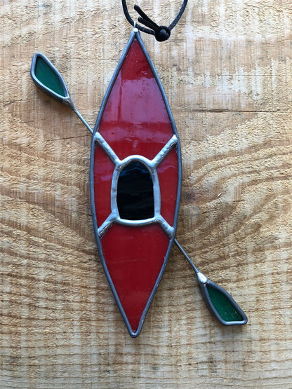   Kayak Glass Ornament  BestCoast Outfitters 