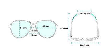   Mach G Captain Blunt's Red-Eye Sunglasses  BestCoast Outfitters 