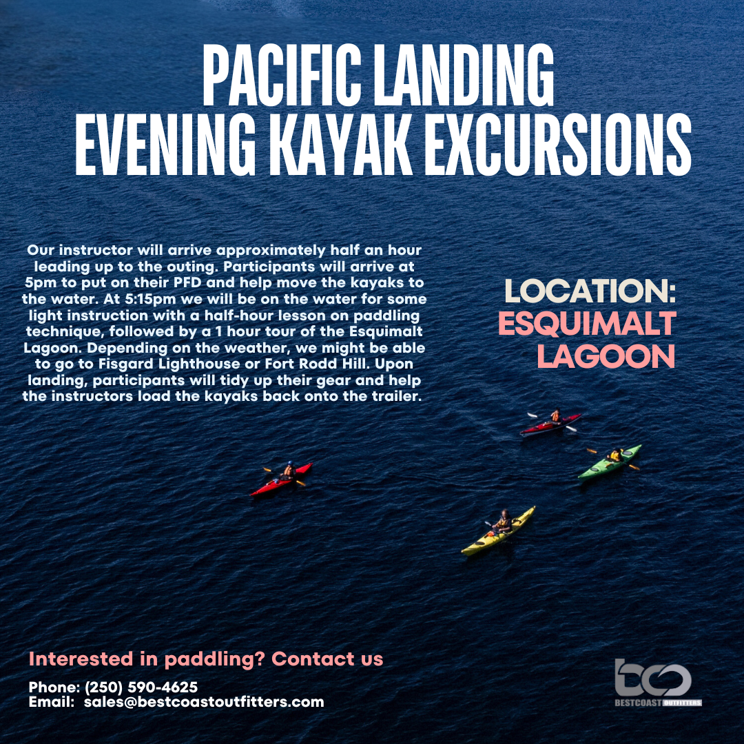 BestCoast Outfitters  Pacific Landing Evening Kayak Club  BestCoast Outfitters 