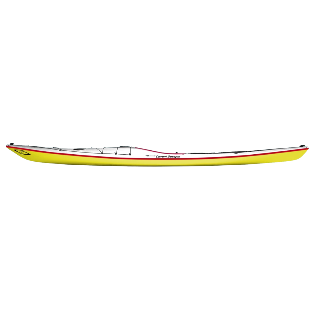 Current Designs  Karla Fiberglass/Low Volume (Smoke/Yellow/Red) - Heavy Water Layup  BestCoast Outfitters 