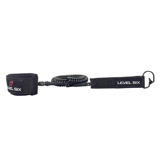 Level Six  SUP Coiled Ankle Leash  BestCoast Outfitters 