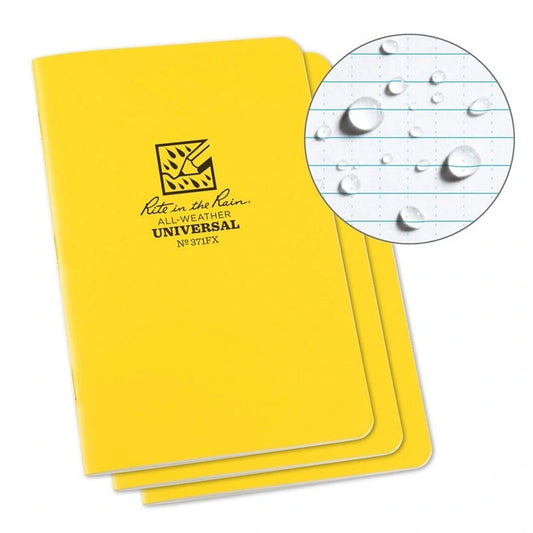 Rite in the Rain  Stapled Notebook No. 371FX  (3-pack)  BestCoast Outfitters 