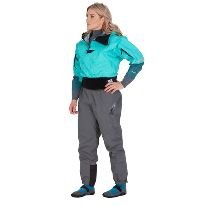   Women's Navigator GORE-TEX Pro Semi-Dry Suit Aqua  BestCoast Outfitters 