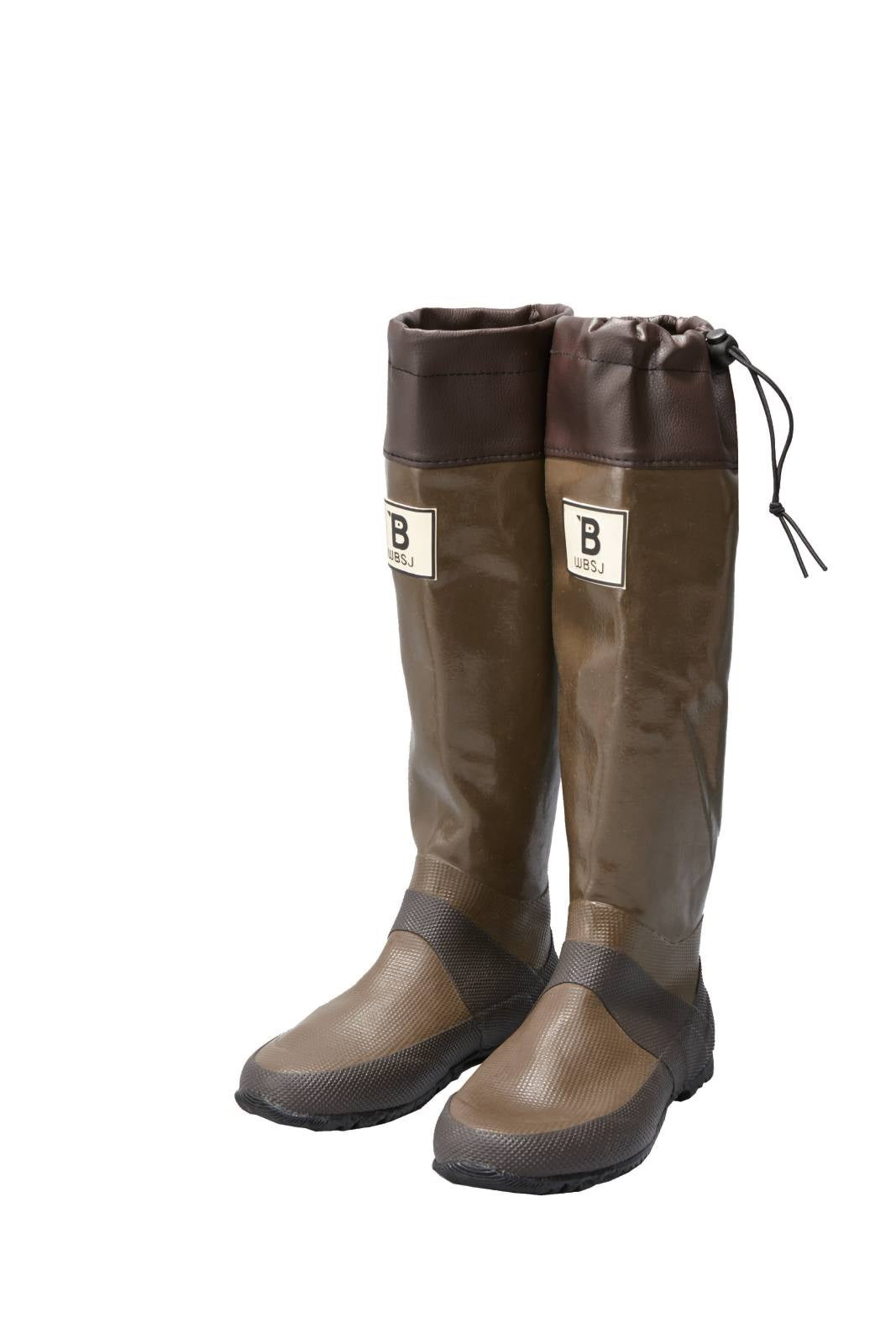 WBSJ Rain Boots Brown